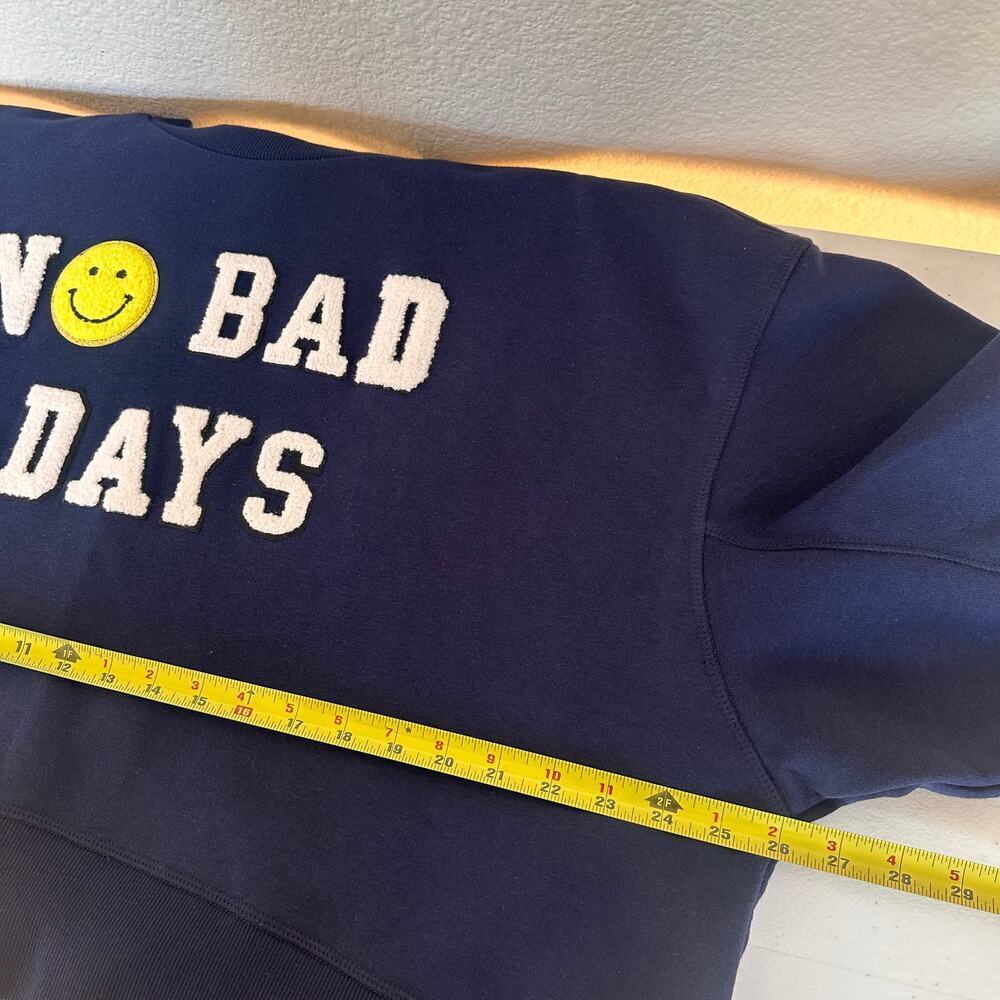 Judith March Navy Blue 'No Bad Days' Sweater - Picture 8 of 9